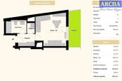 Prodej nové bytová jednotky 1+kk, 46,6 m2, Terasa, 6.NP, Praha Nusle, cena 7819000 CZK / objekt, nabízí